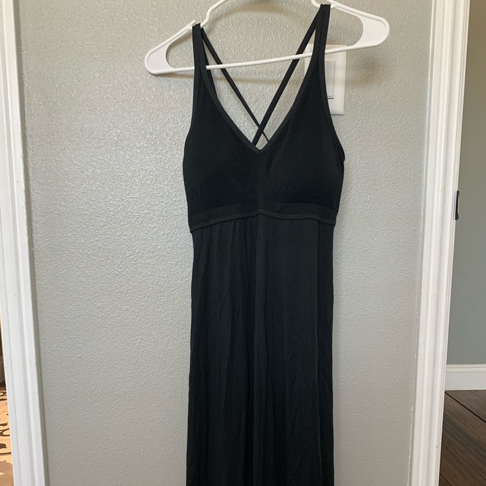 Summer dress black maxi
